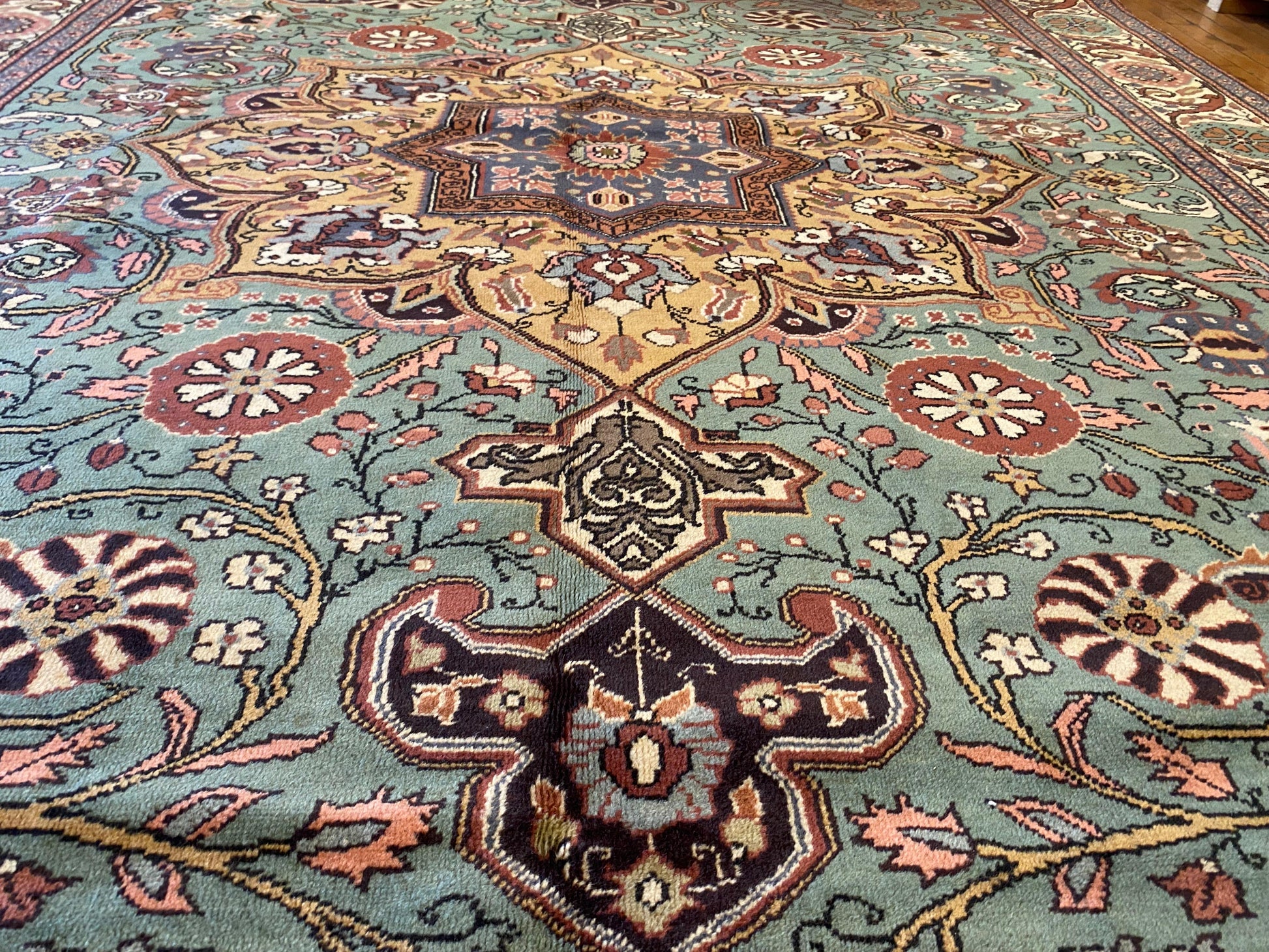 Cappadocia Medallion Area Handmade Carpet Cappadocia Rug Collection