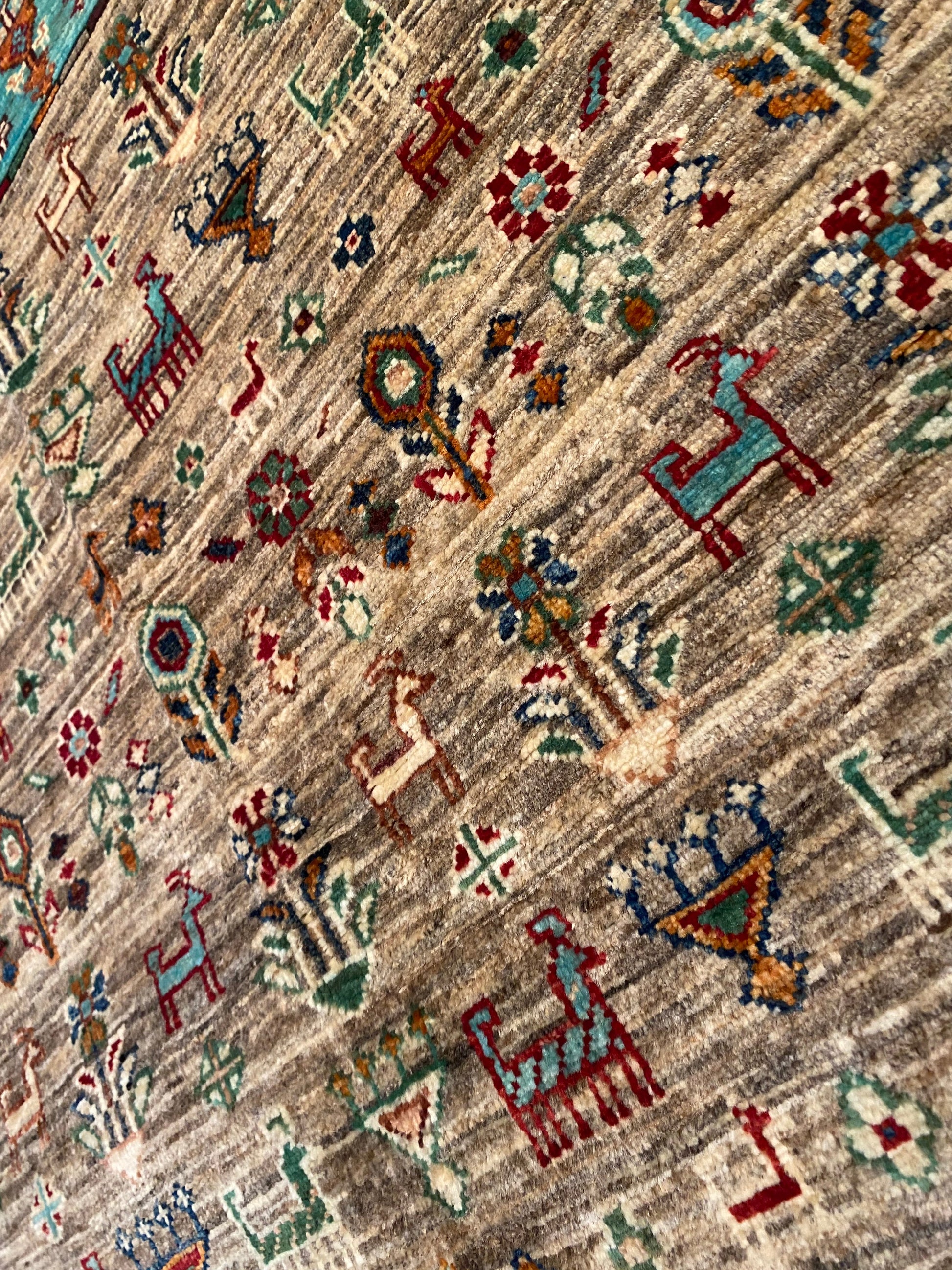 Handmade Turkish Carpet 4x6 (125x180cm) - Authentic Anatolian Rug Cappadocia Rug Collection
