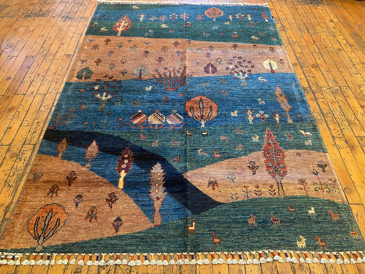 Luxury Handmade Area Rug 4x6 ft - Premium Artisan Carpet Cappadocia Rug Collection