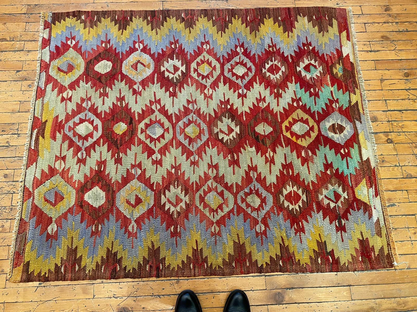Antique Turkish Area Kilim Cappadocia Rug Collection
