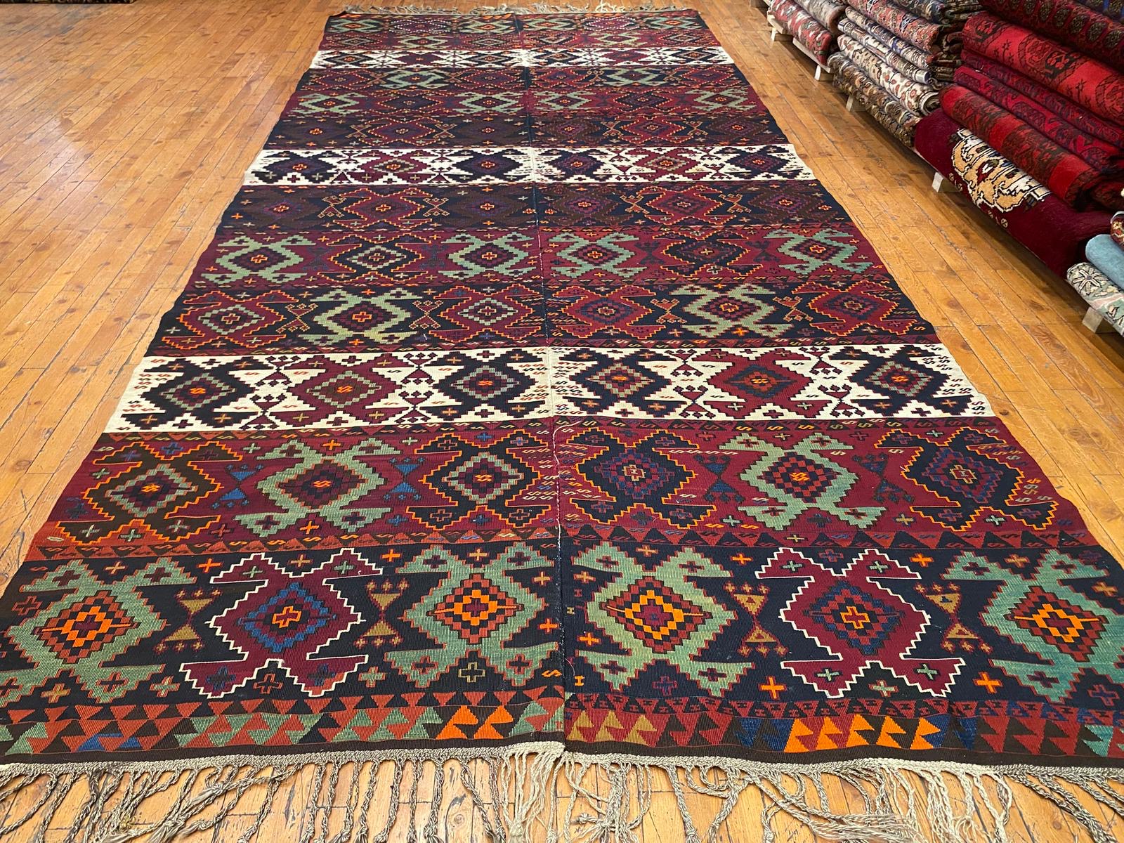 Vintage Turkish Kilim Cappadocia Rug Collection