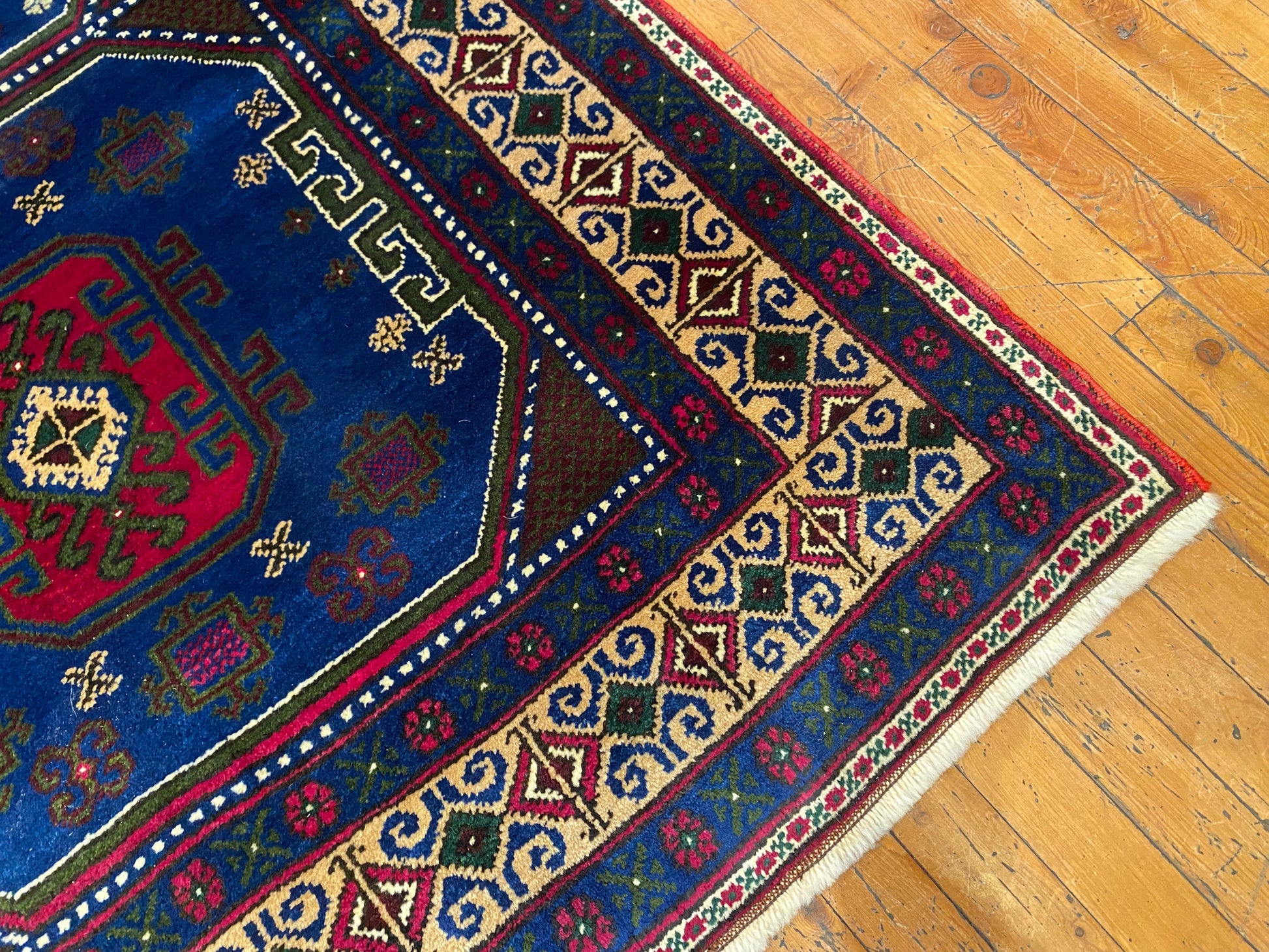 Cappadocia Taspinar Handmade Turkish Rug 4x7ft - Authentic Wool Area Carpet Cappadocia Rug Collection
