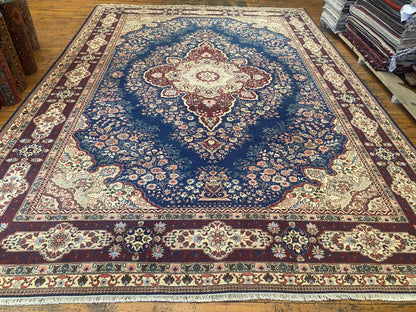 Medallion Saloon Area Rug 6x12 ft - Handwoven Turkish Kilim Runner
