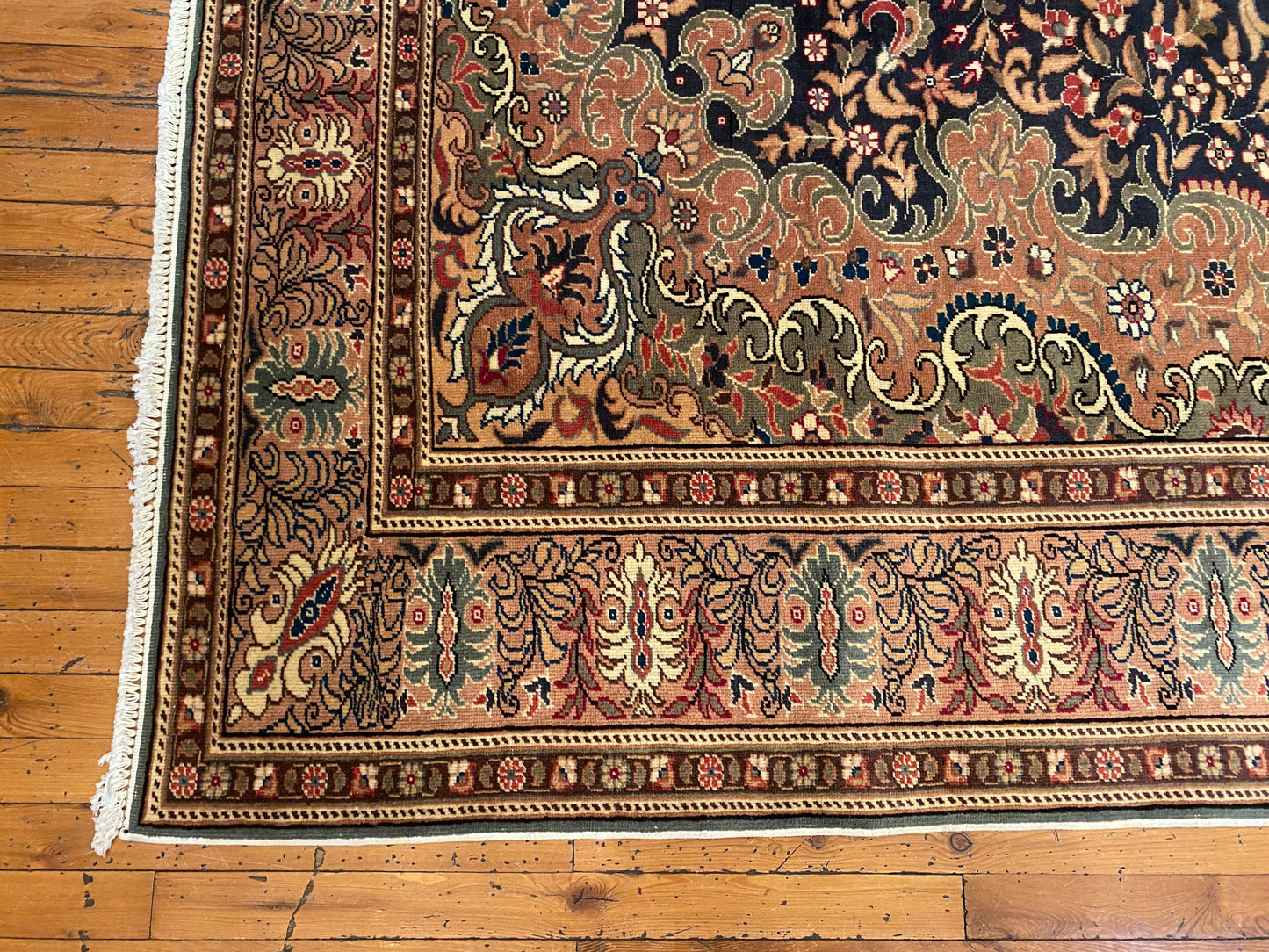 Cappadocia Handmade Turkish Area Rug 7x10 ft - Authentic Vintage Wool Carpet
