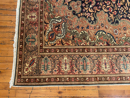 Cappadocia Handmade Turkish Area Rug 7x10 ft - Authentic Vintage Wool Carpet