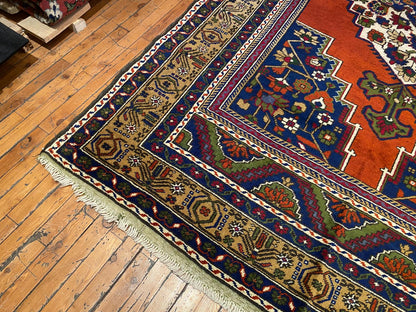 Vintage Cappadocia Turkish Rug - Handmade Wool Rug 5'7"x10' (170x305cm)