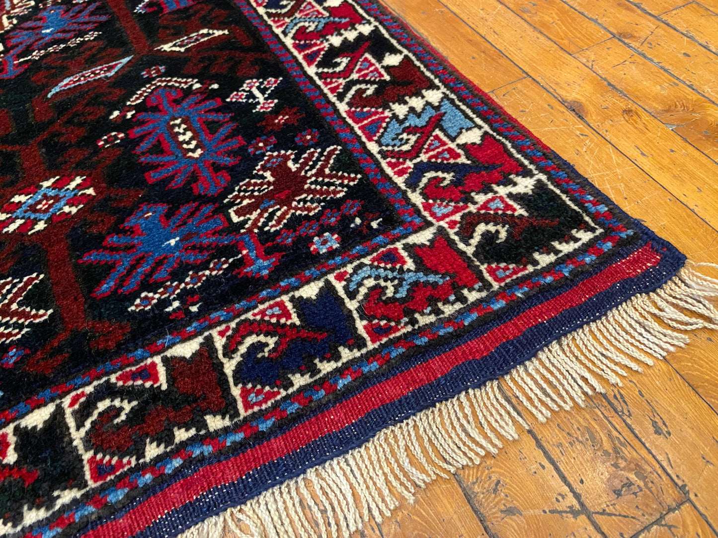 Small Bergama Handmade Carpet Cappadocia Rug Collection