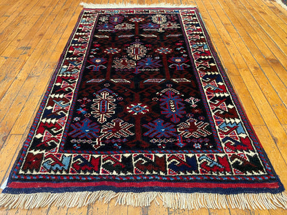 Small Bergama Handmade Carpet Cappadocia Rug Collection