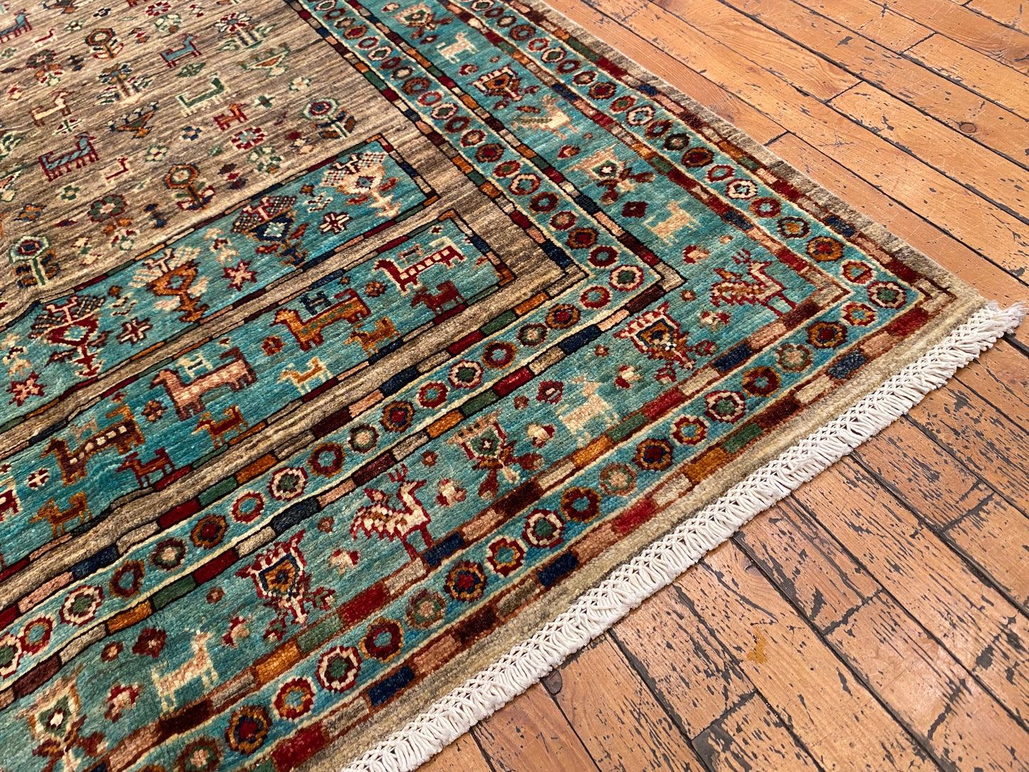 Handmade Turkish Carpet 4x6 (125x180cm) - Authentic Anatolian Rug Cappadocia Rug Collection