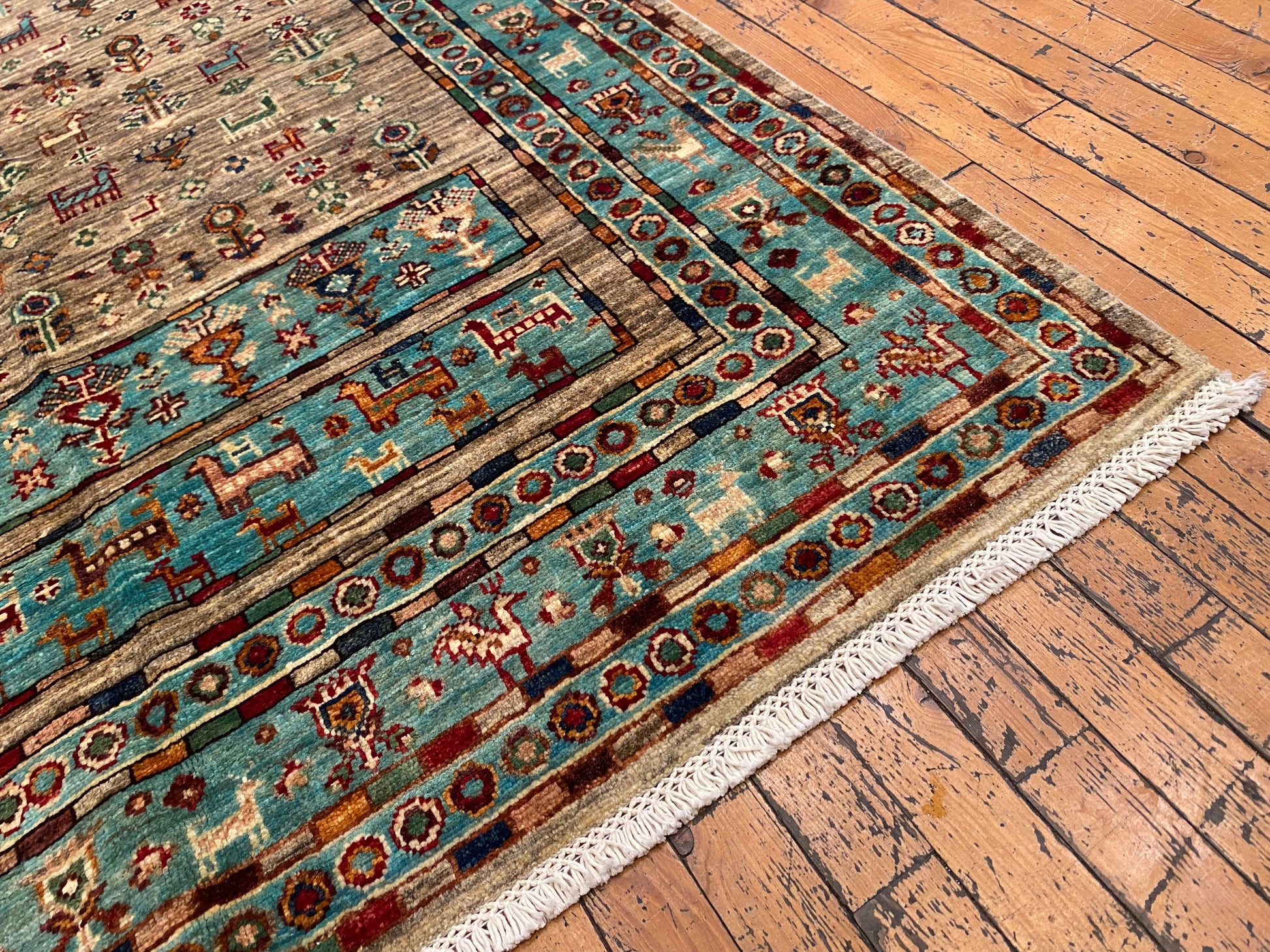 Handmade Turkish Carpet 4x6 (125x180cm) - Authentic Anatolian Rug Cappadocia Rug Collection