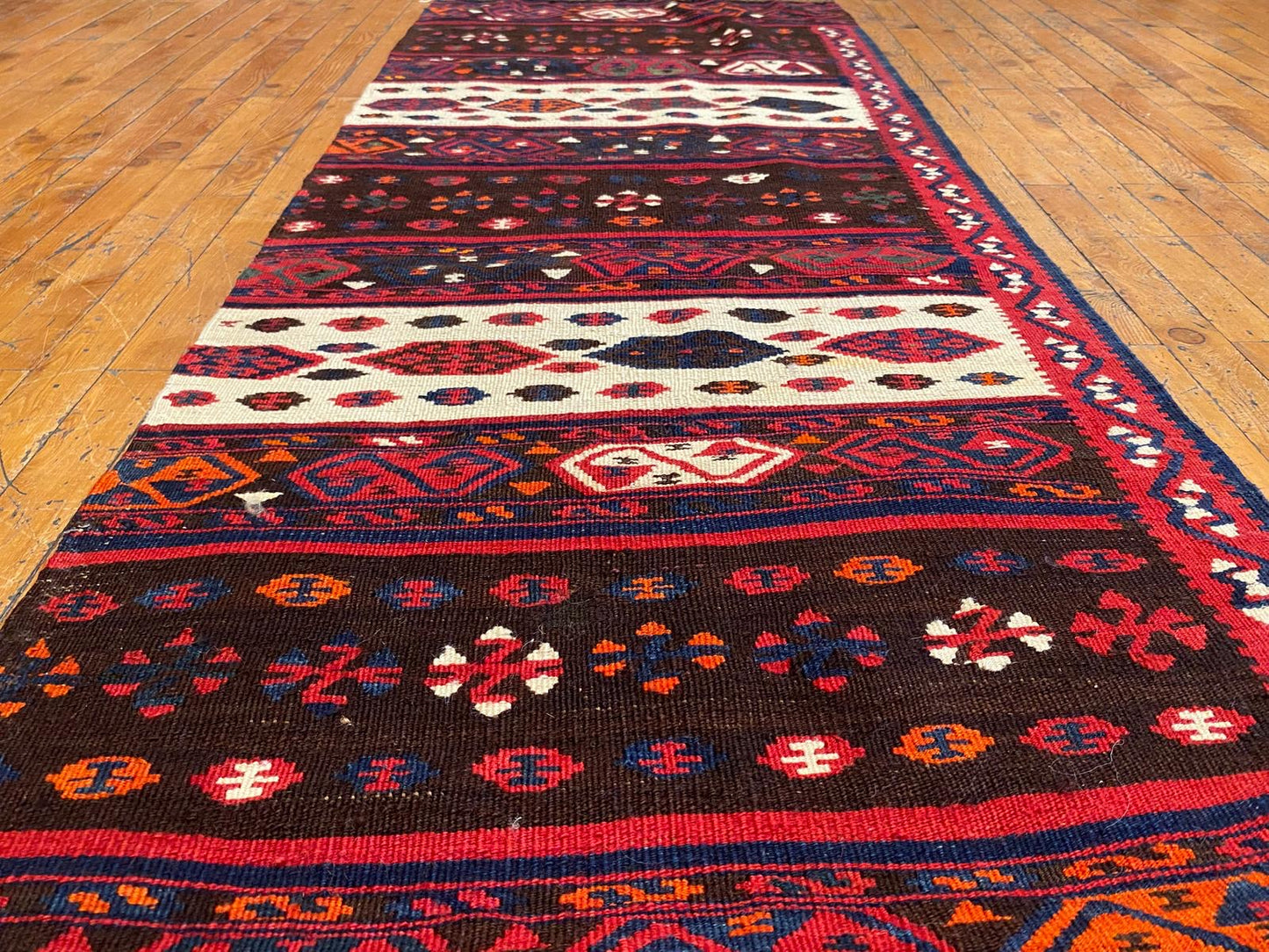 Anatolian Kilim Runner Rug Cappadocia Rug Collection