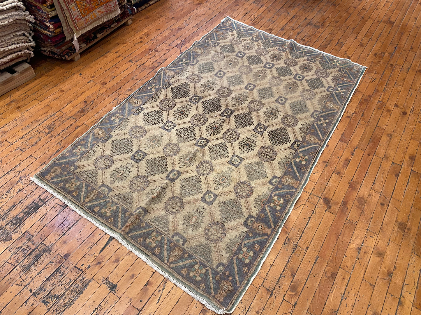 Cappadocia Handwoven Wool Rug 4x6ft