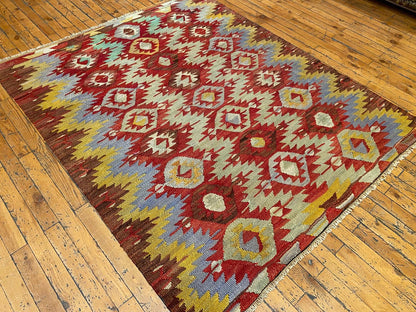 Antique Turkish Area Kilim Cappadocia Rug Collection