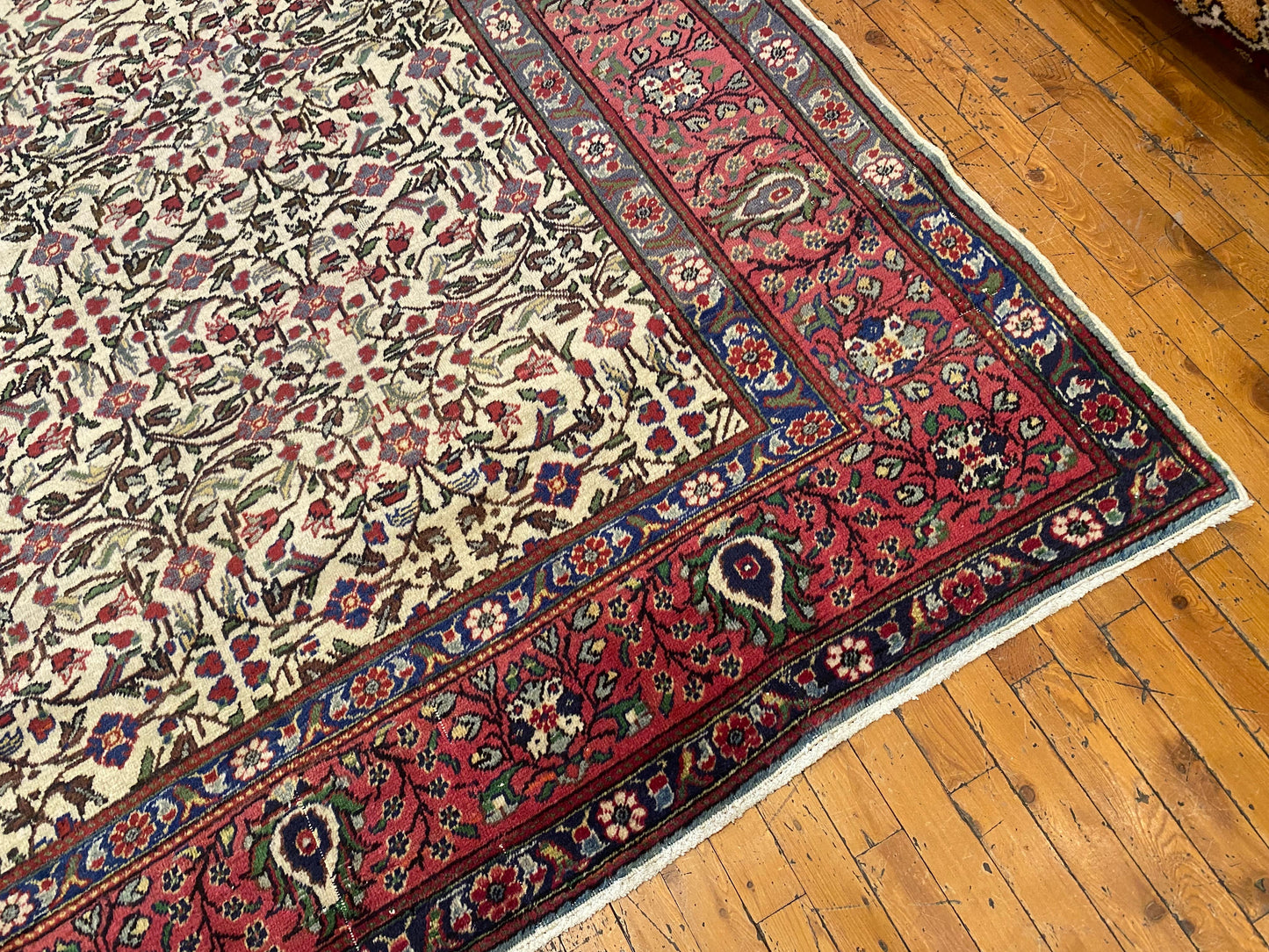 Handwoven Turkish Area Rug 6'5"x9'8" - Premium Vintage Carpet 200x300cm
