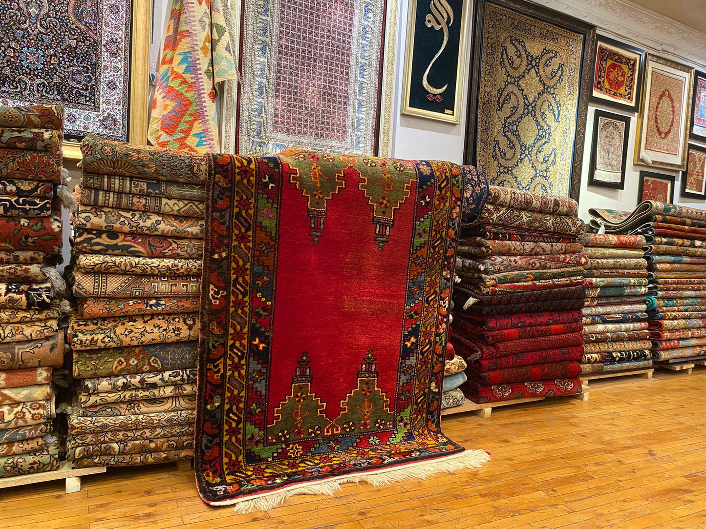 Nomad Turkish Handmade Carpet Cappadocia Rug Collection