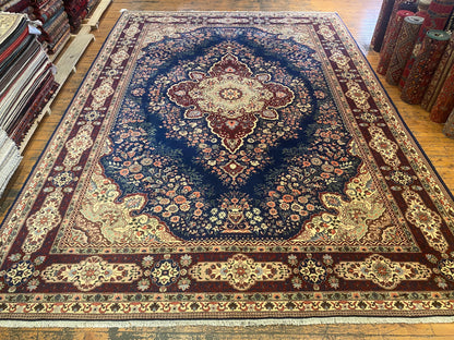 Medallion Saloon Area Rug 6x12 ft - Handwoven Turkish Kilim Runner
