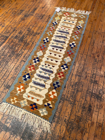 Turkish handmade runner kilim￼ Cappadocia Rug Collection