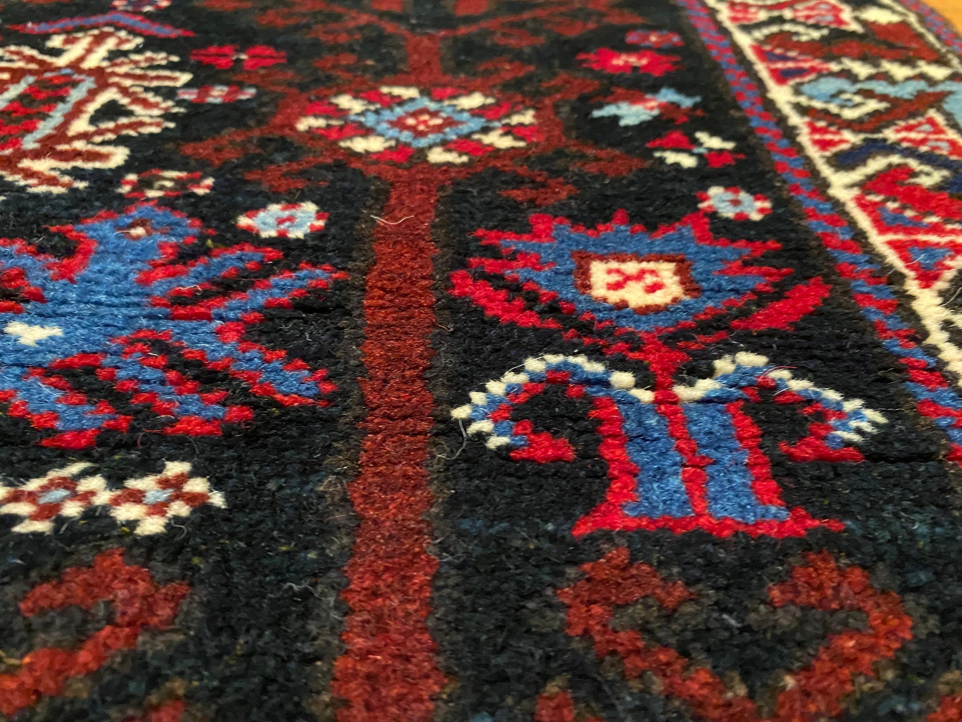 Small Bergama Handmade Carpet Cappadocia Rug Collection