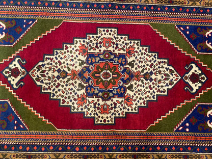 Cappadocia Antique Rug 4x6 ft - Handmade Turkish Vintage Wool Rug