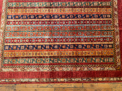 Turkish Zara Model Handmade Rug 4x6 ft Cappadocia Rug Collection