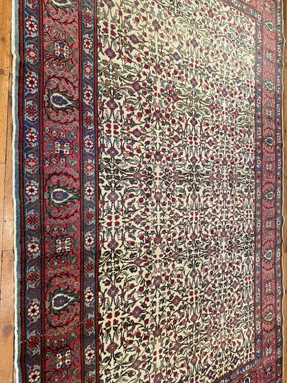 Handwoven Turkish Area Rug 6'5"x9'8" - Premium Vintage Carpet 200x300cm