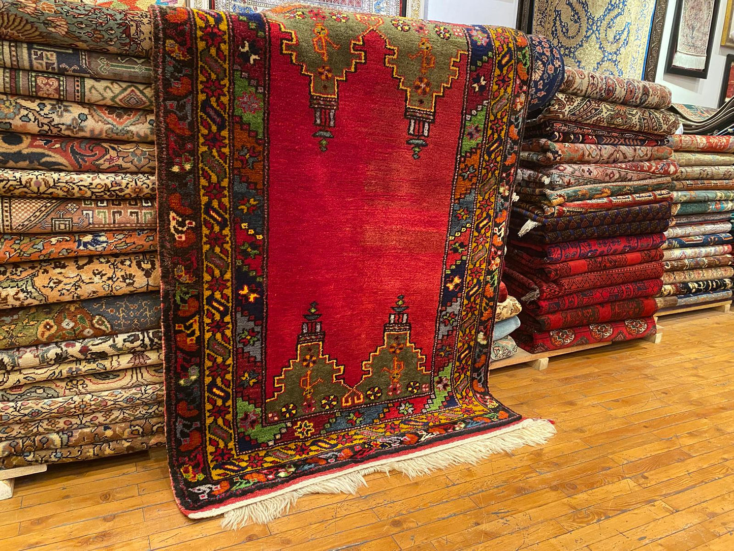 Nomad Turkish Handmade Carpet Cappadocia Rug Collection