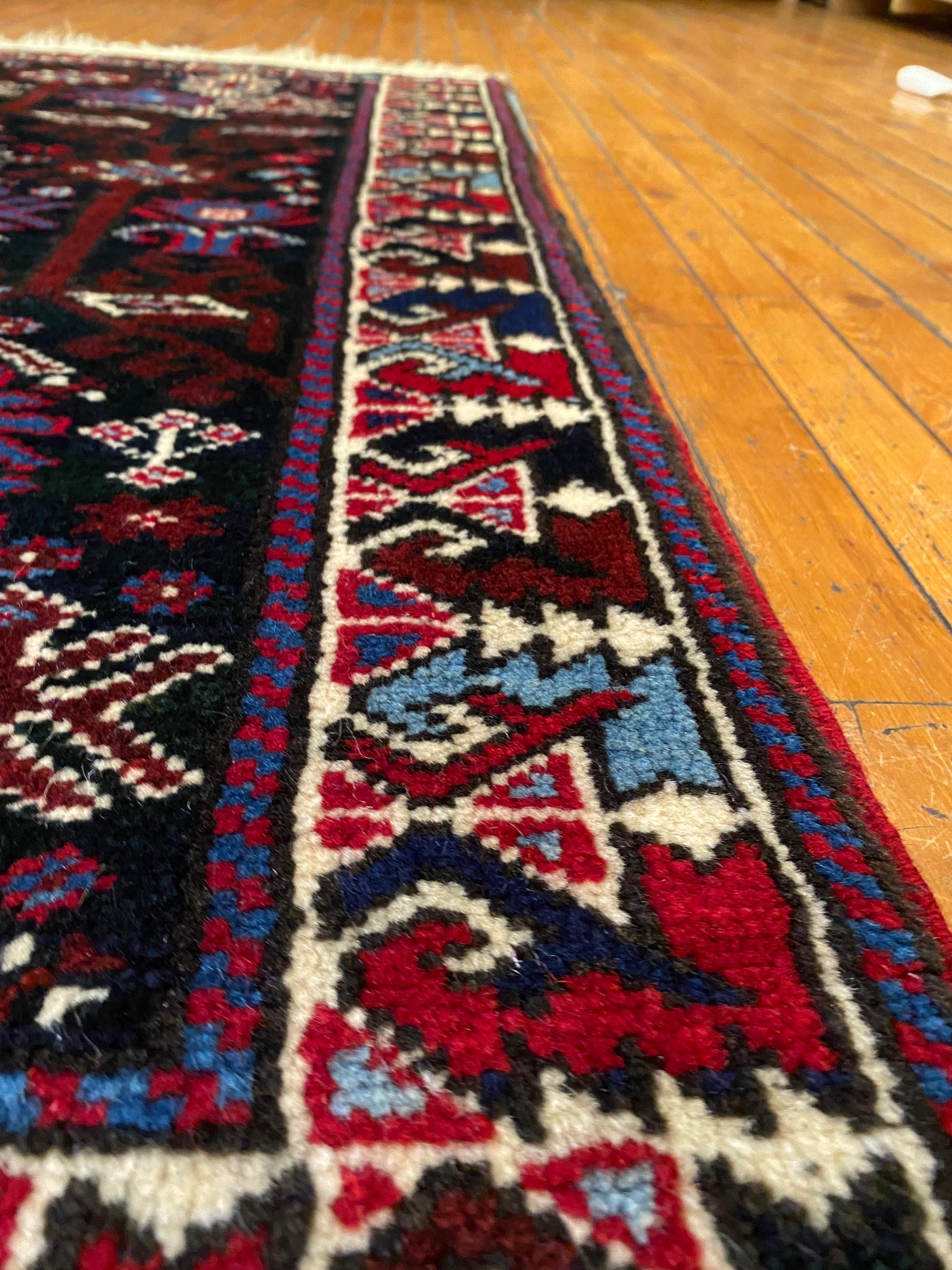 Small Bergama Handmade Carpet Cappadocia Rug Collection