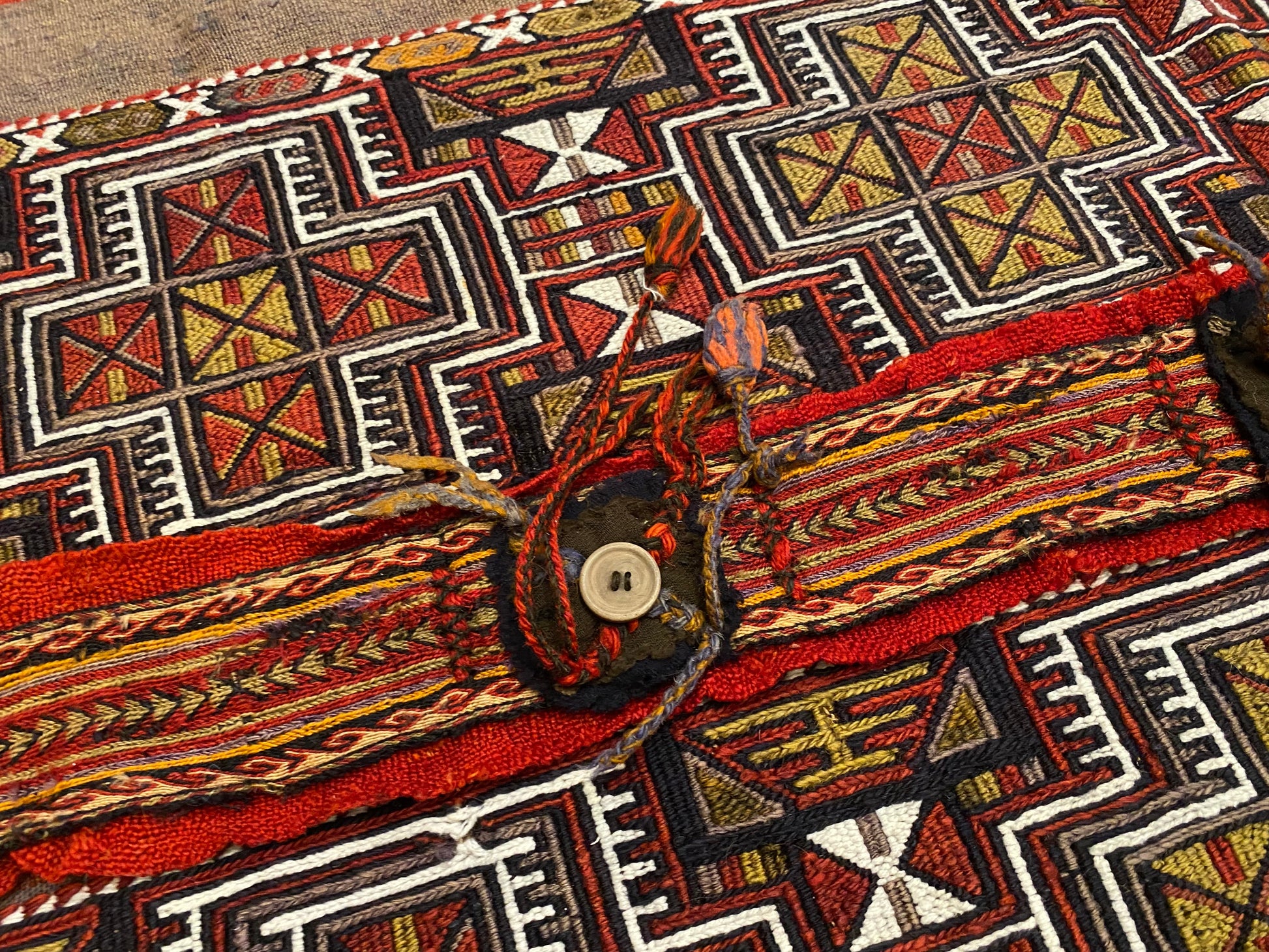 Vintage Turkish Kilim Rug 4"x5" - Handwoven Wool Carpet Cappadocia Rug Collection