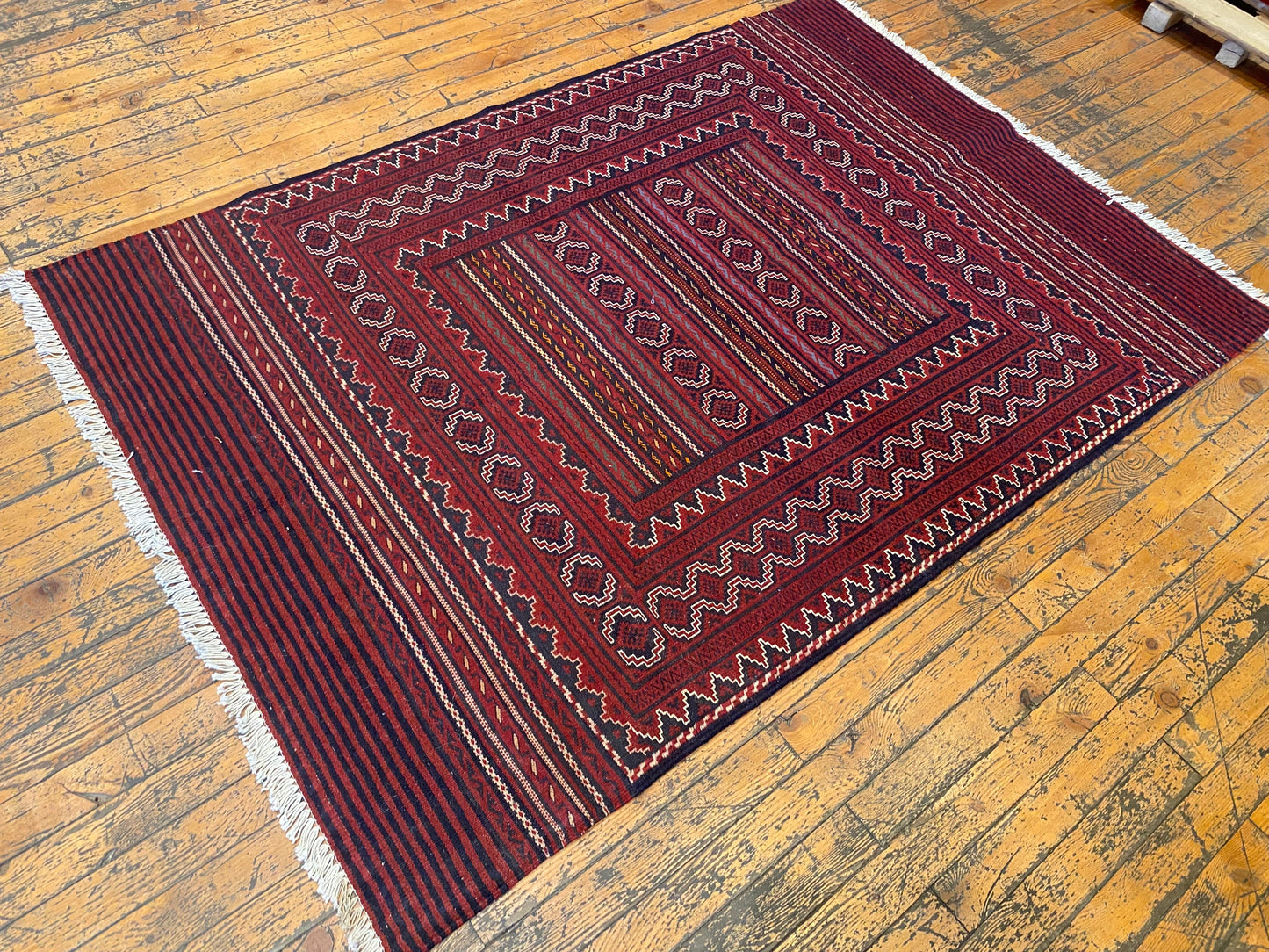 Turkoman Handmade Kilim Rug Cappadocia Rug Collection