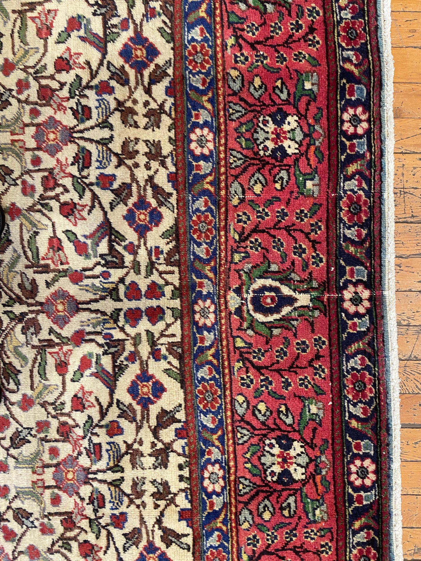 Handwoven Turkish Area Rug 6'5"x9'8" - Premium Vintage Carpet 200x300cm