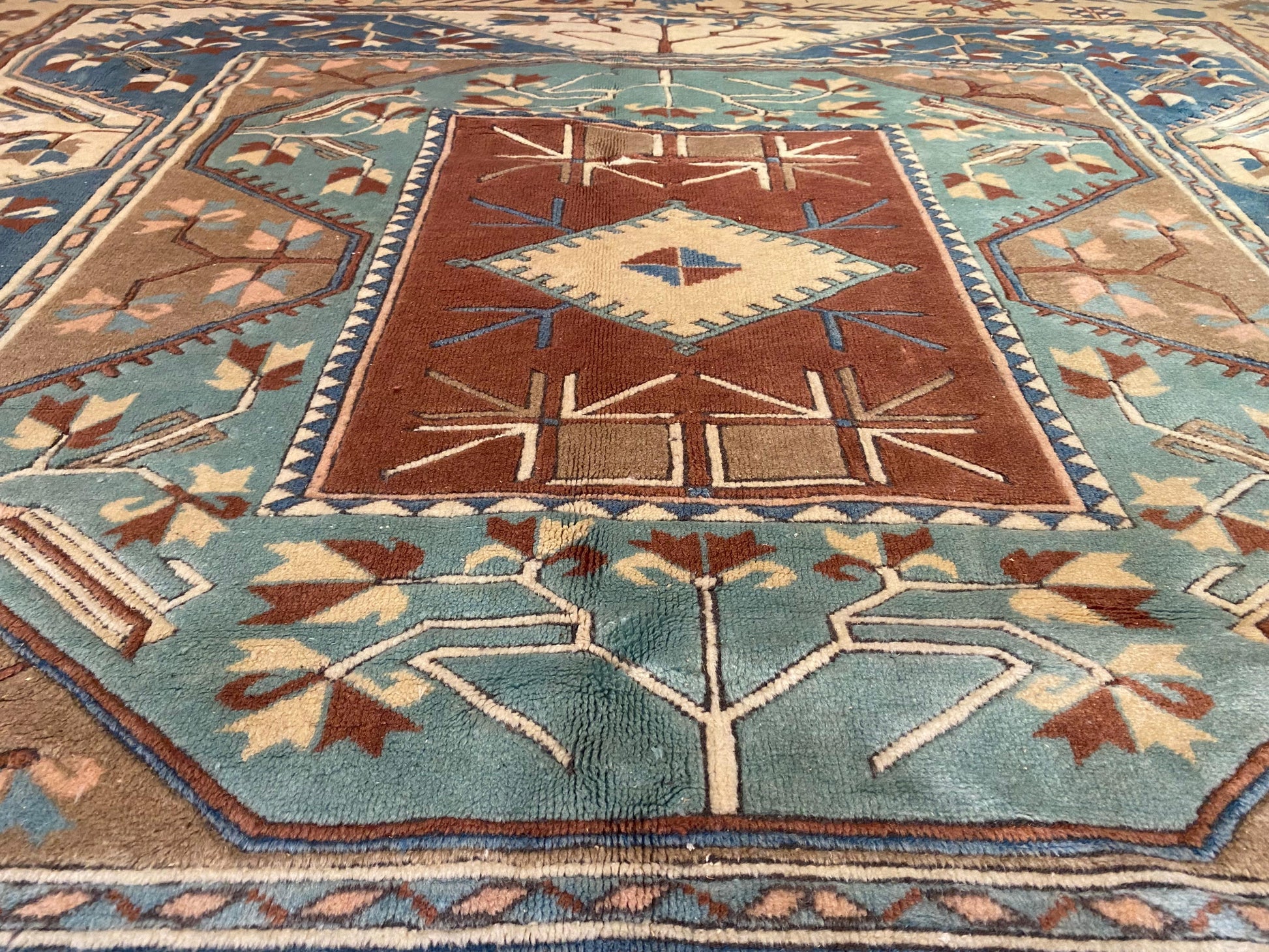 Anatolian Handmade Saloon Rug Cappadocia Rug Collection