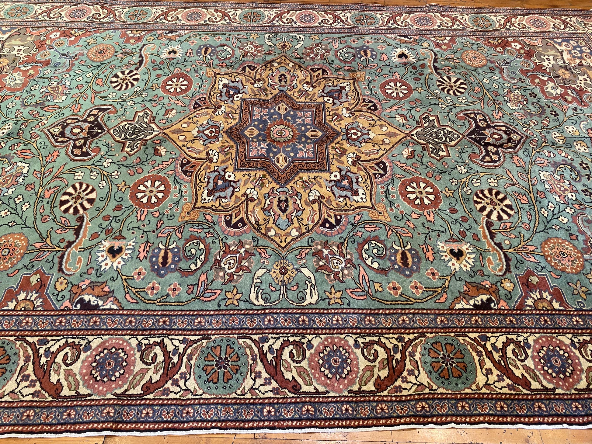 Cappadocia Medallion Area Handmade Carpet Cappadocia Rug Collection