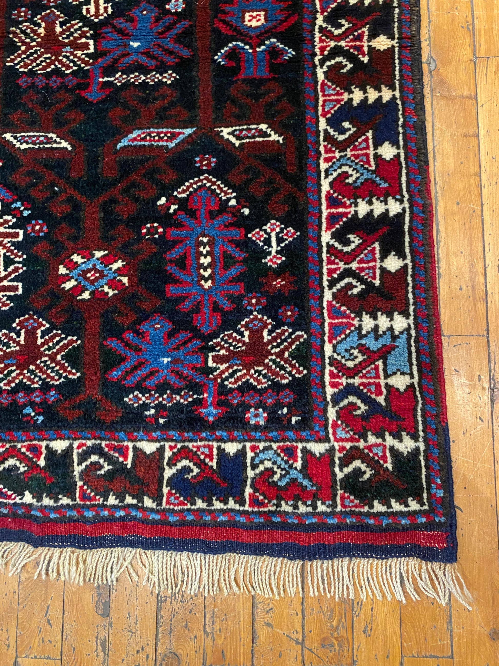 Small Bergama Handmade Carpet Cappadocia Rug Collection