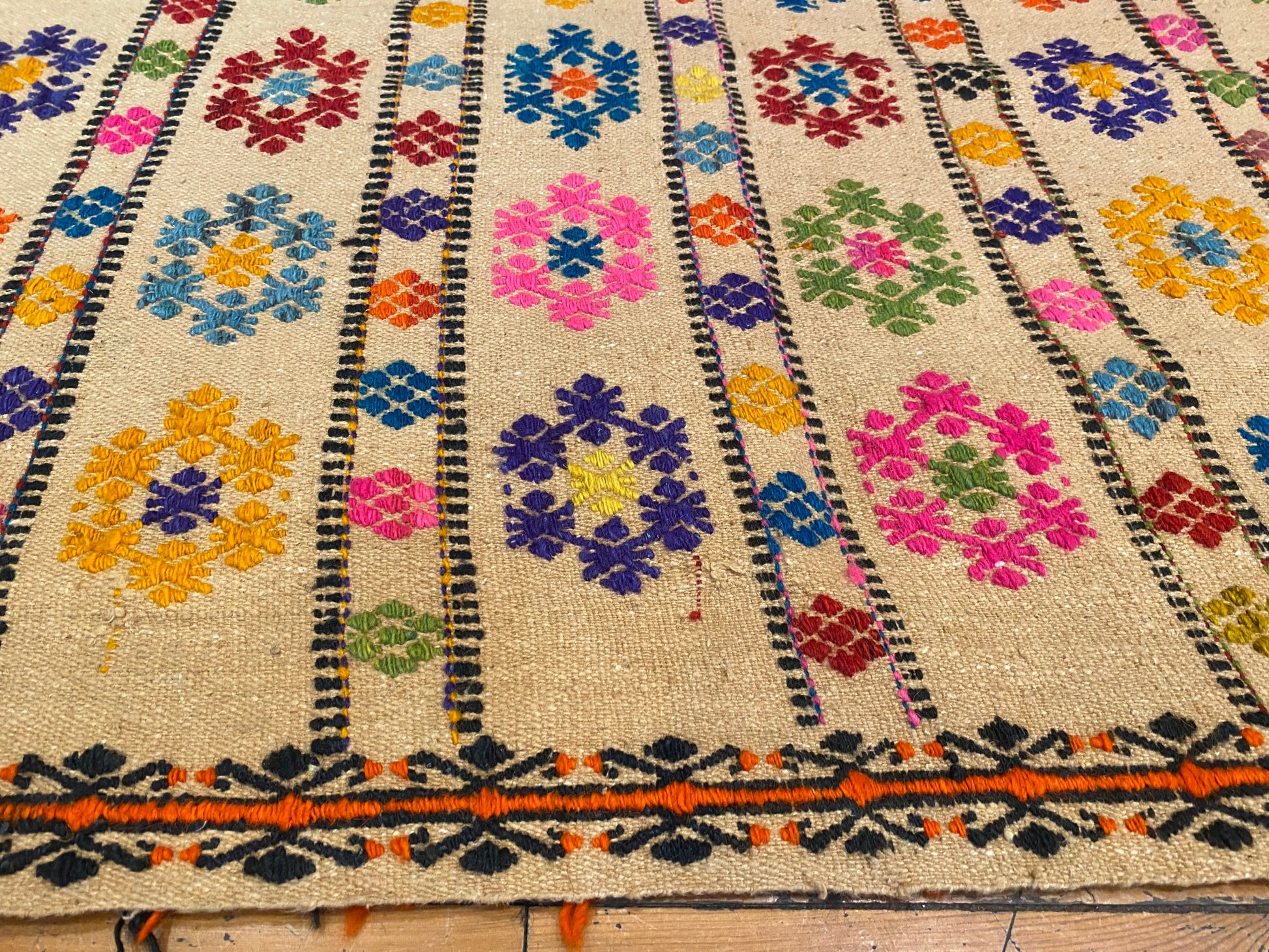 Turkish Handmade Cicim 3”x4” Cappadocia Rug Collection