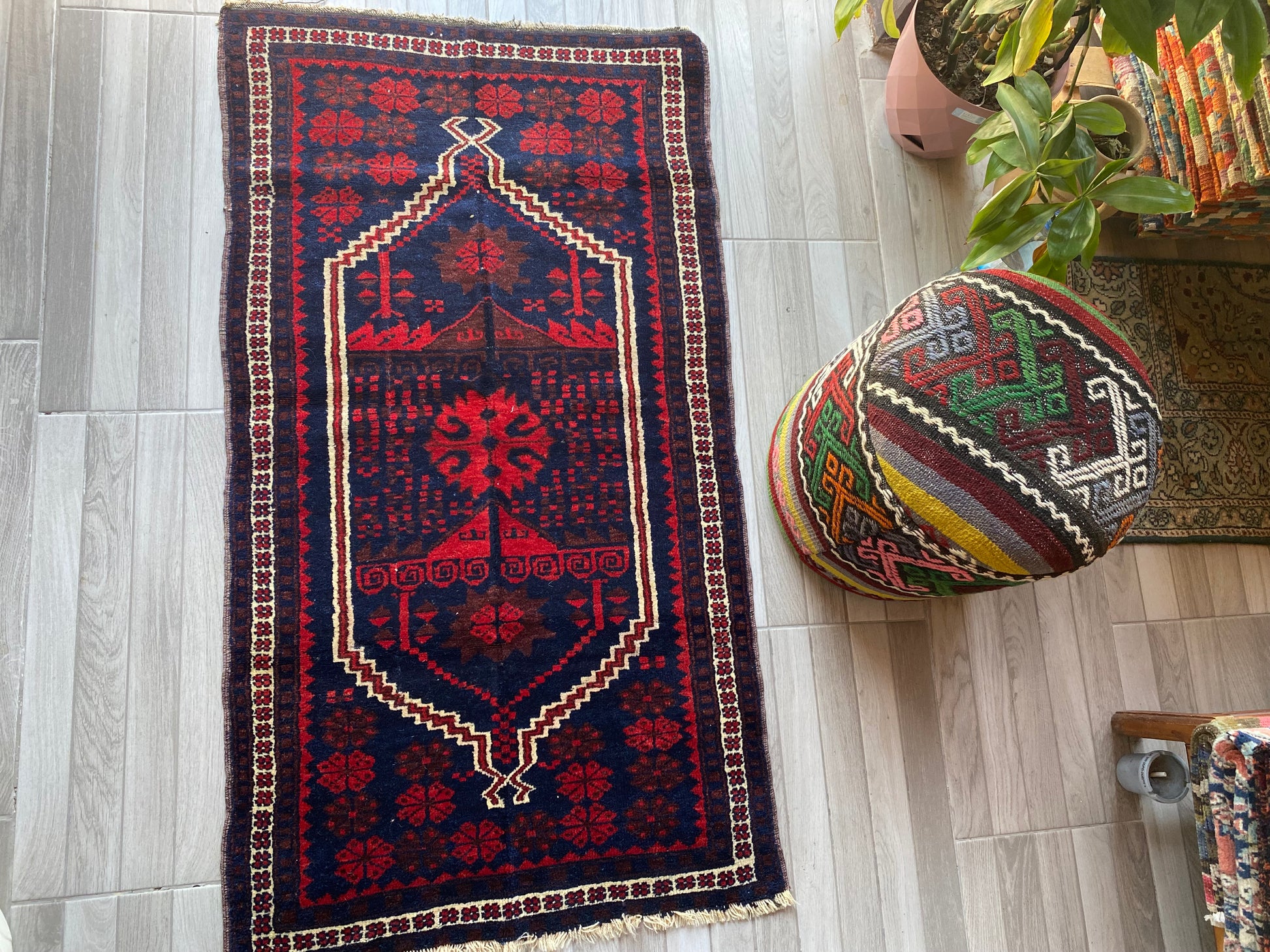 Anatolian Small Accent Rug ,3x5ft Rug Cappadocia Rug Collection