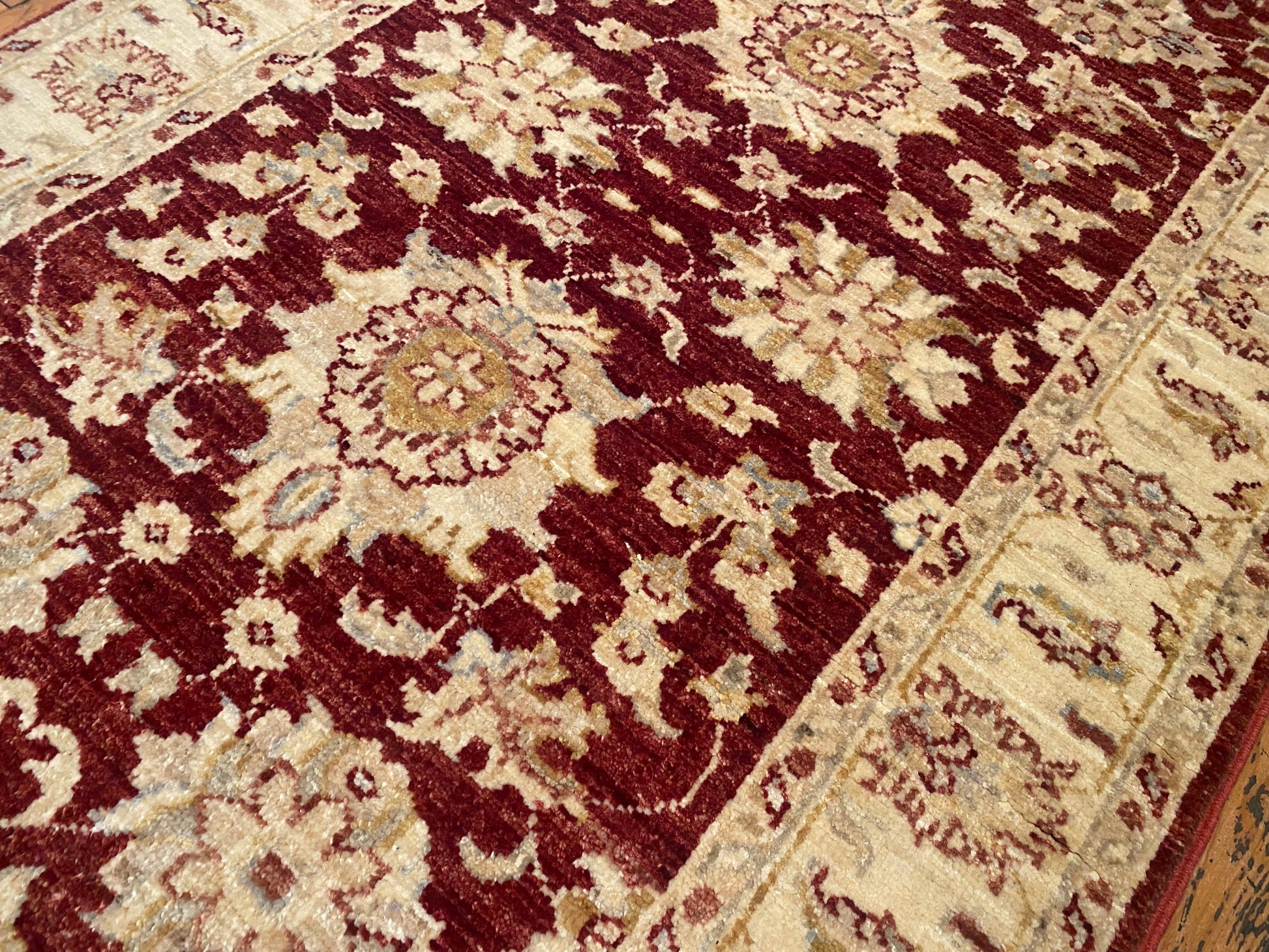 Hallway Handmade Rug  Premium Double-Knotted Artisan Piece 3''x6'' Cappadocia Rug Collection