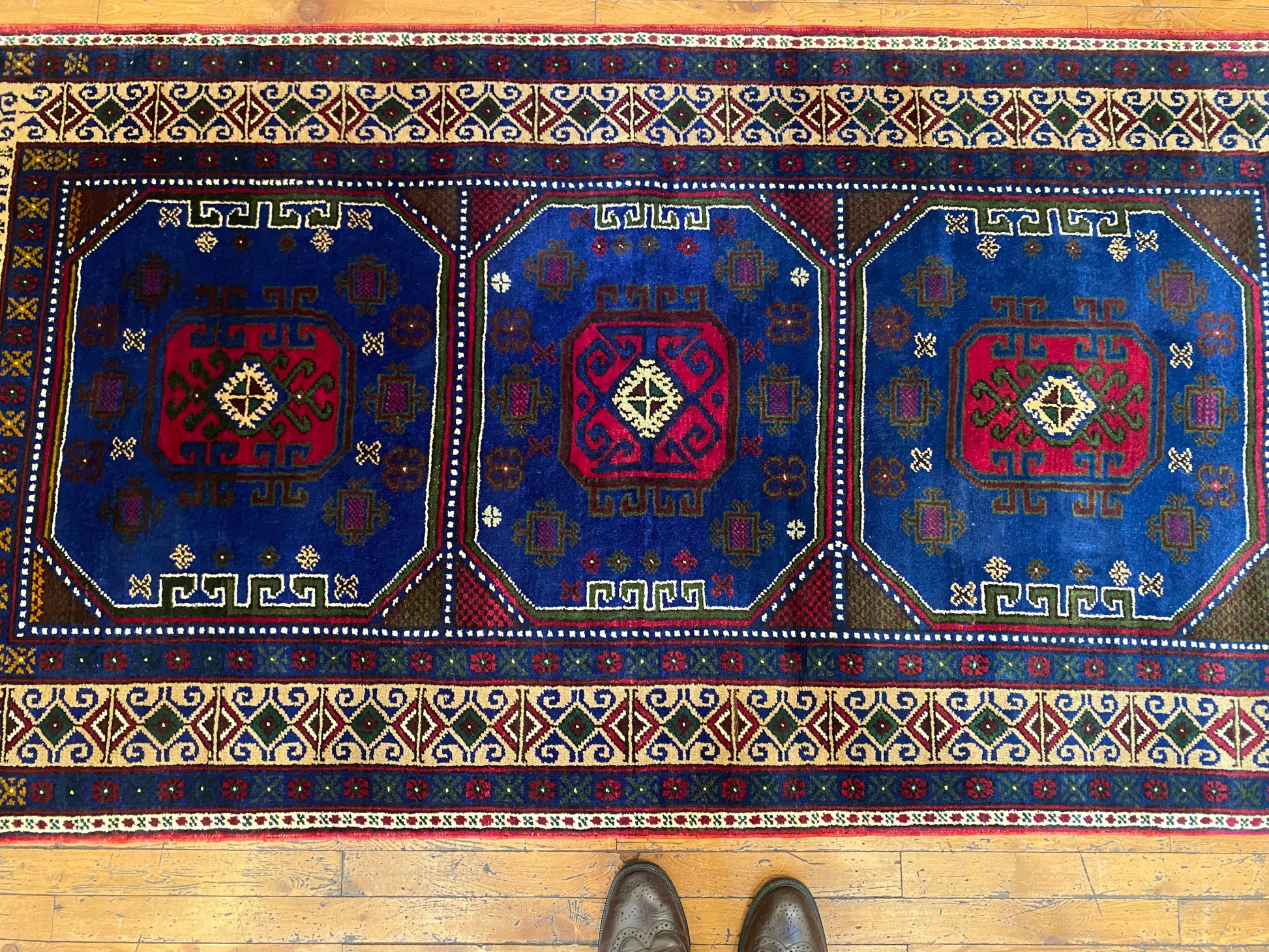 Cappadocia Taspinar Handmade Turkish Rug 4x7ft - Authentic Wool Area Carpet Cappadocia Rug Collection
