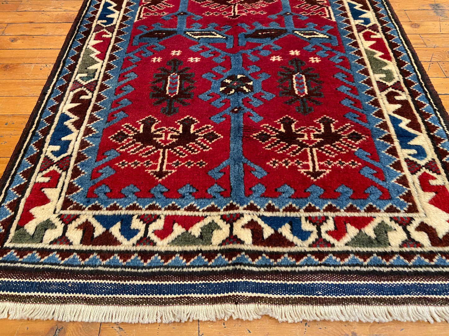 Anatolian Turkish Handmade Rug 2’8”x4’9” Cappadocia Rug Collection
