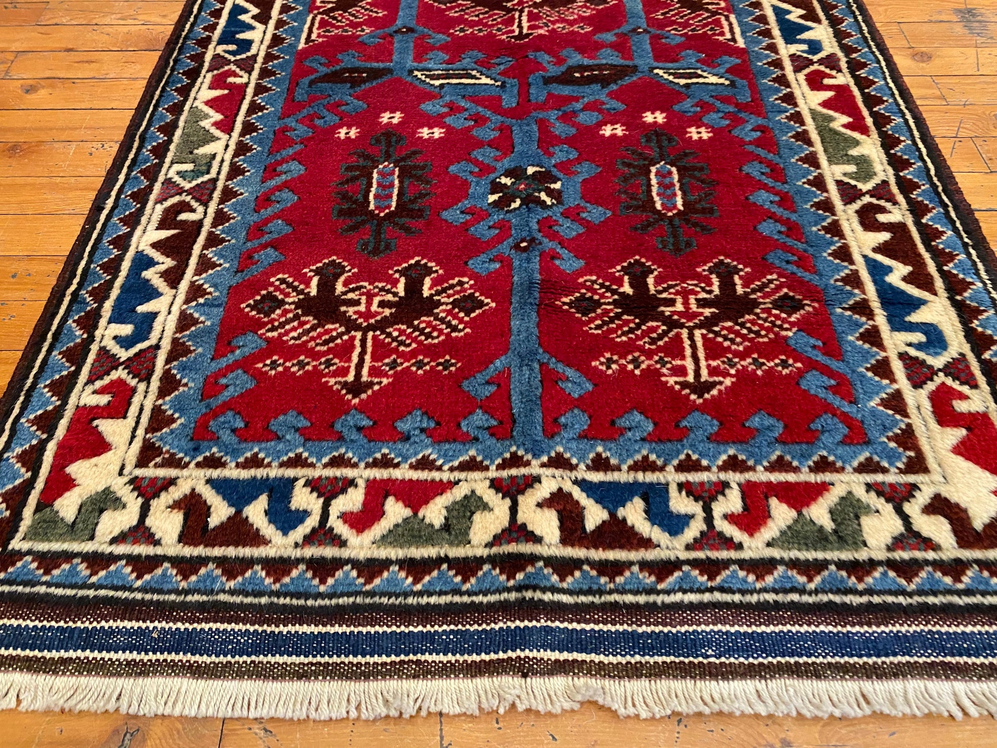 Anatolian Turkish Handmade Rug 2’8”x4’9” Cappadocia Rug Collection