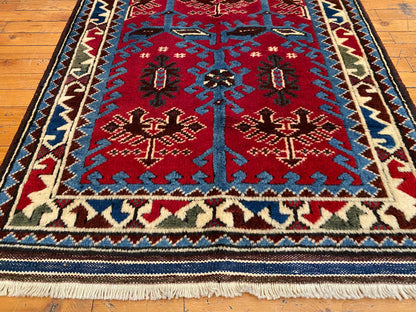 Anatolian Turkish Handmade Rug 2’8”x4’9” Cappadocia Rug Collection