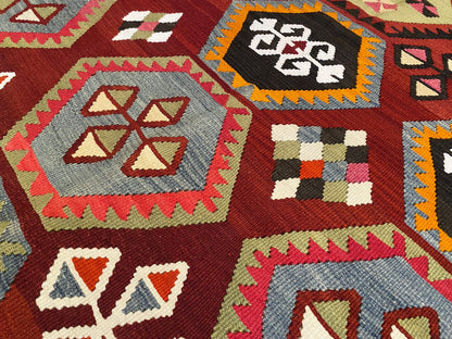 Anatolian Large Kilim Rug Cappadocia Rug Collection