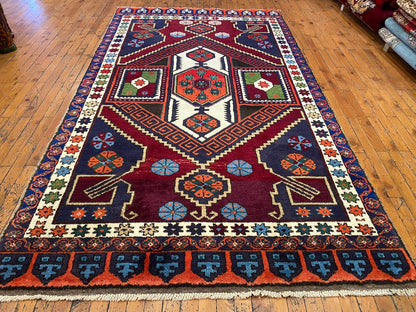 Cappadocia Antique Area Rug 4x8 ft - Handmade Turkish Vintage Rug