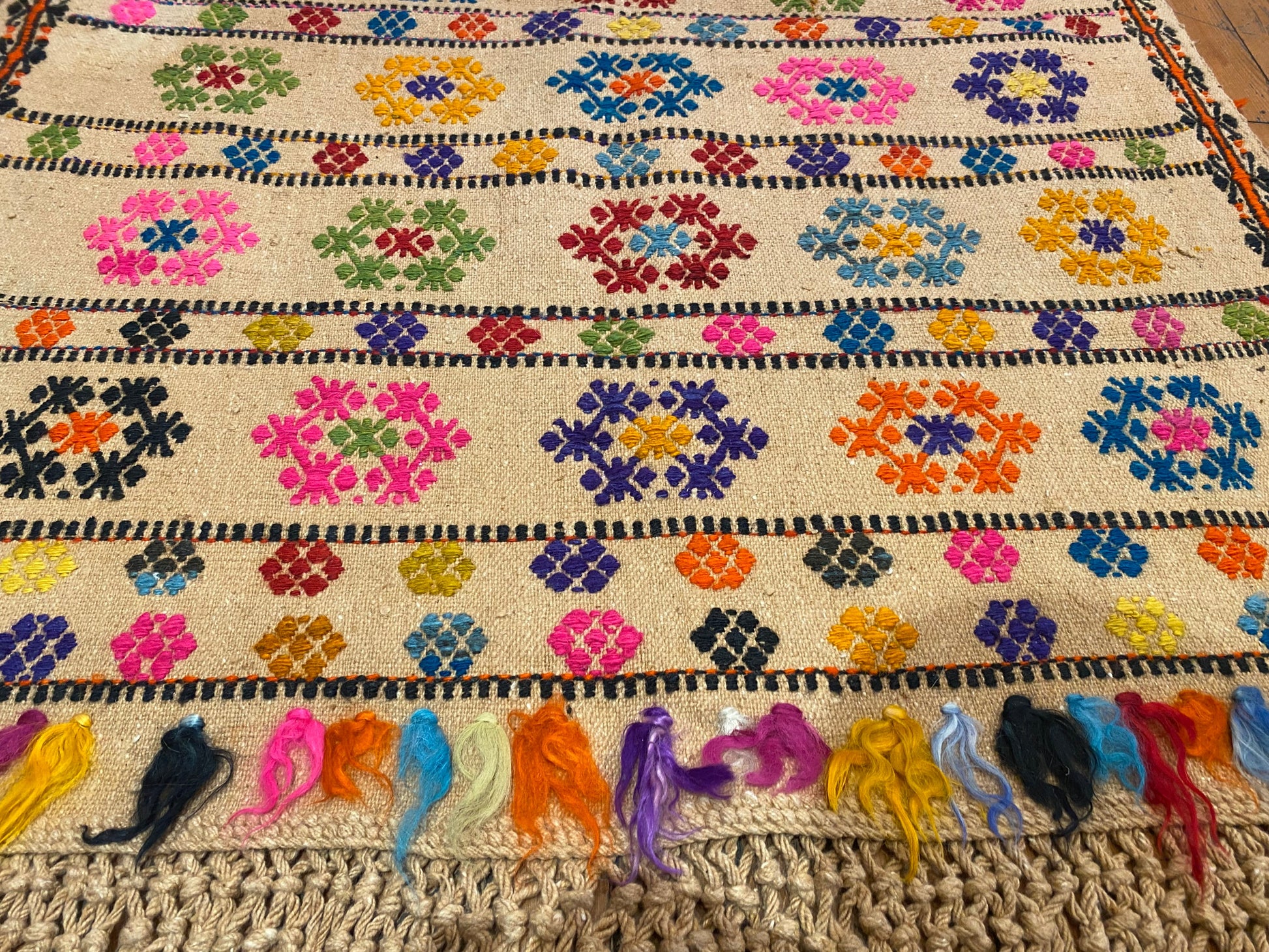 Turkish Handmade Cicim 3”x4” Cappadocia Rug Collection