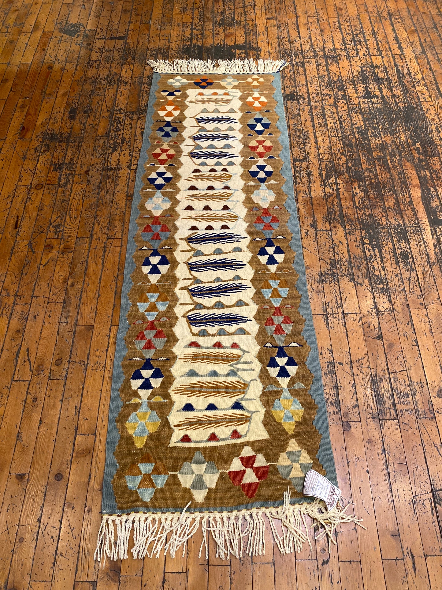 Turkish handmade runner kilim￼ Cappadocia Rug Collection