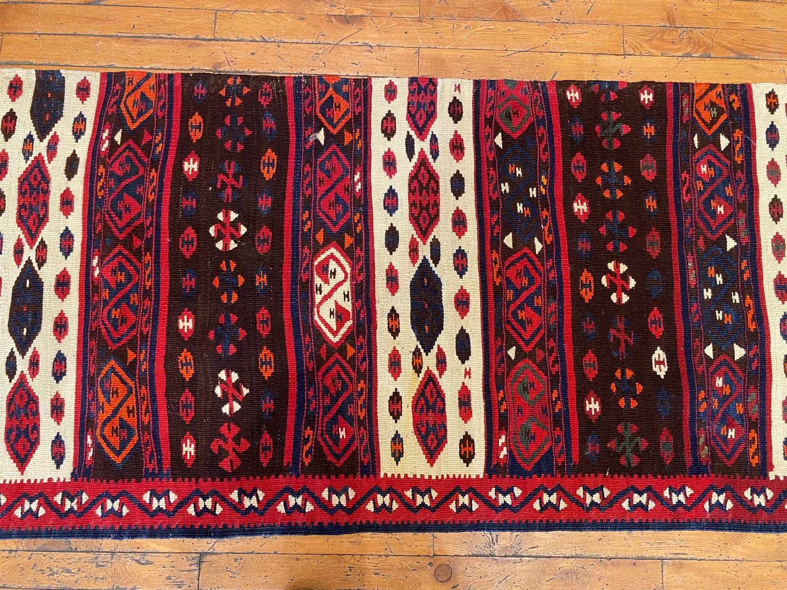 Anatolian Kilim Runner Rug Cappadocia Rug Collection