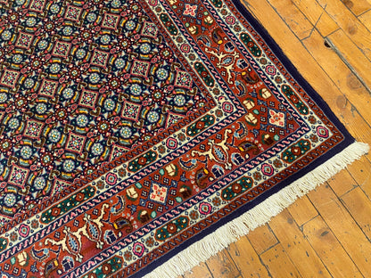 Hereke Square Rug 4x4 ft - Handwoven Turkish Carpet Premium Quality Cappadocia Rug Collection