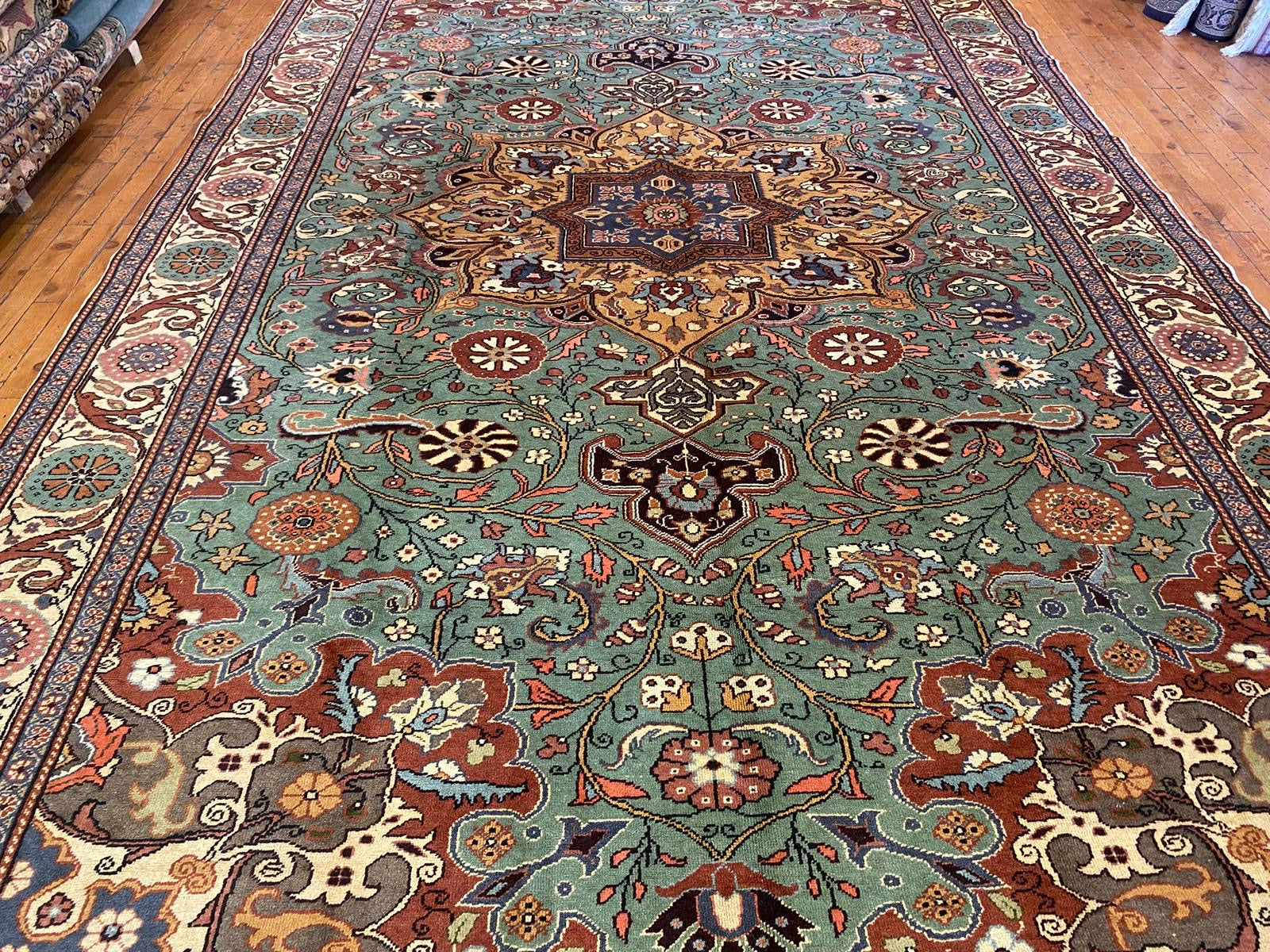Cappadocia Medallion Area Handmade Carpet Cappadocia Rug Collection