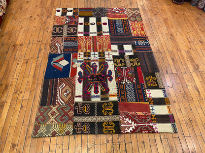 Patchwork Rug 4”x6” Cappadocia Rug Collection