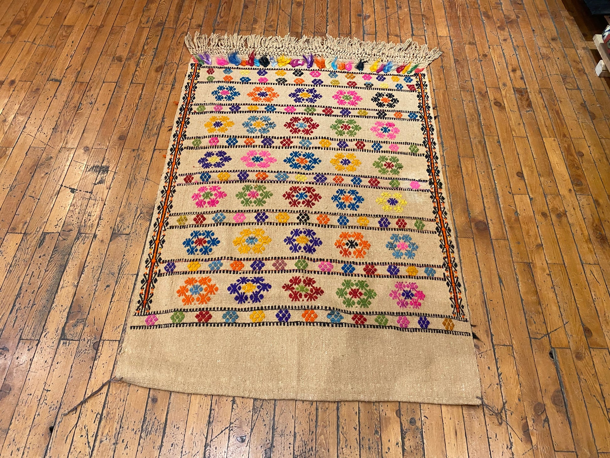Turkish Handmade Cicim 3”x4” Cappadocia Rug Collection
