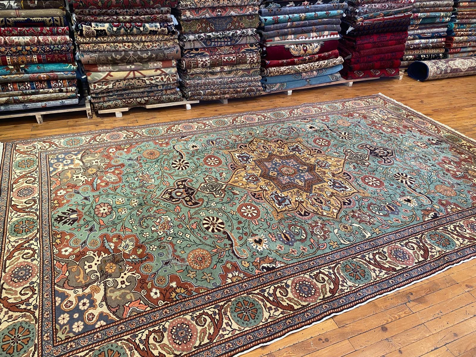 Cappadocia Medallion Area Handmade Carpet Cappadocia Rug Collection